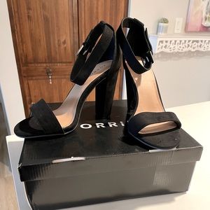 Torrid Black Square Heels